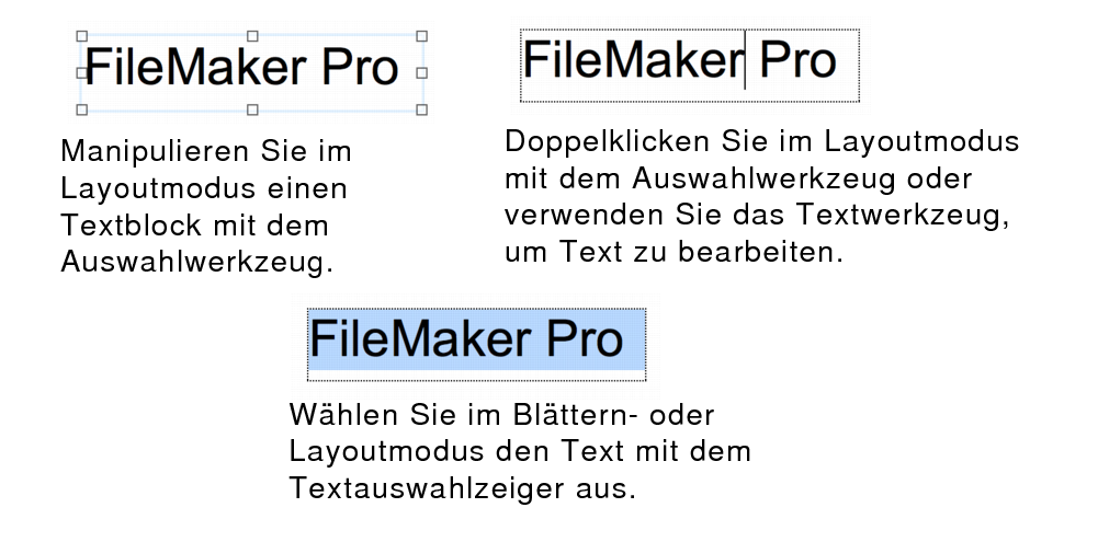 Textauswahl-Beispiel
