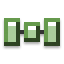 Align on Vertical Centers button