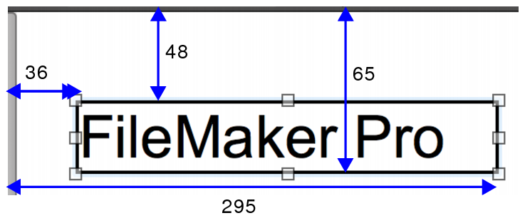 Field boundary example